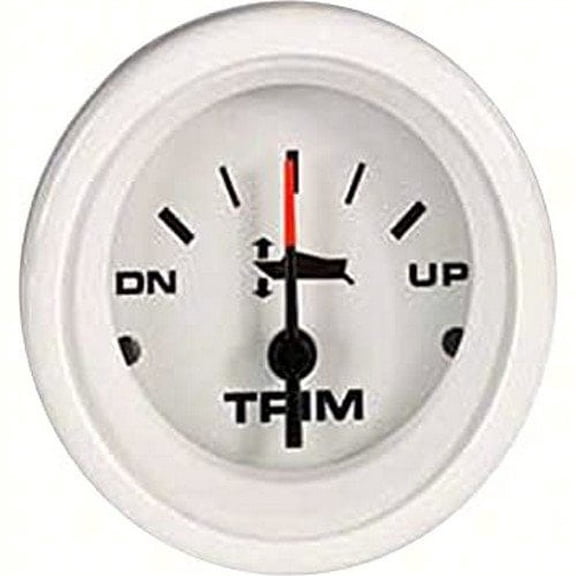 Teleflex Arctic White Trim Gauge Mercury Yamaha Volvo Outboard Motor