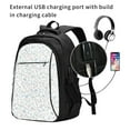 thumbnail image 2 of Balery Household Appliances Print USB Charging Backpack for Men and Women - Water-Resistant, Anti-Theft Laptop Backpack with USB Port for Travel, Work, School, and College, 2 of 7