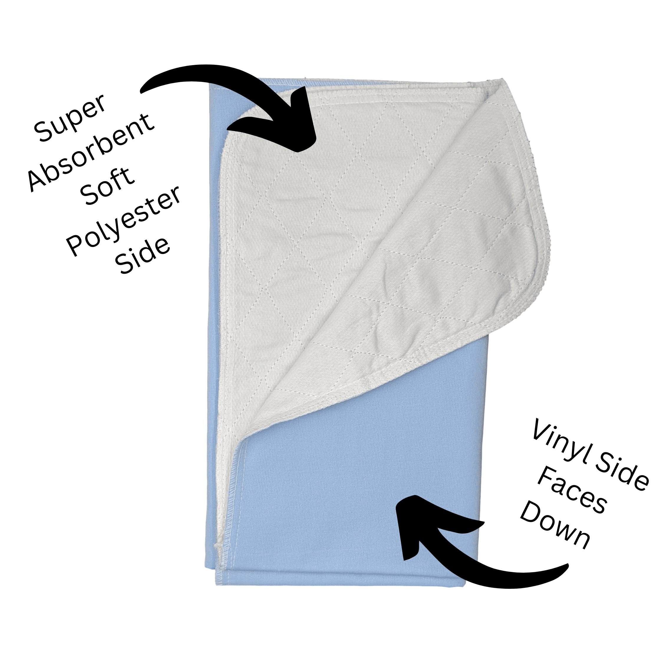 6 Pack Puppy Training Washable Pee Pad - Whelping Absorbent Reusable Pads Carpet/Seat Protection