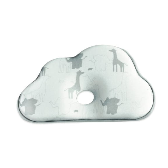 Kids Heroes Almohada Plana para Bebés y Recién Nacidos de 0 a 12 meses, Funda 100% Algodón, Animalitos
