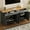 Grey Particle Board MDF2, variant on LHSHID Farmhouse TV Stand with 2 Drawers for TVs Up to 70",Versatile Wood Grain Sideboard with Adjustable Shelves,Mid-Century Buffet Cabinet with Rustic Handles for Living Room/Bedroom,Grey