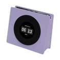thumbnail image 2 of Altavoz Bluetooth con pantalla y sonido estéreo, reloj y letra, compacto, regalo de cumpleaños mini Púrpura, 2 of 9