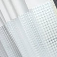 thumbnail image 3 of Cortina de ducha Simply Clean PVC semitransparente impermeable antibacteriana lavable cortina de baño textil disponible en varios colores 180x200cm azul claro, 3 of 5