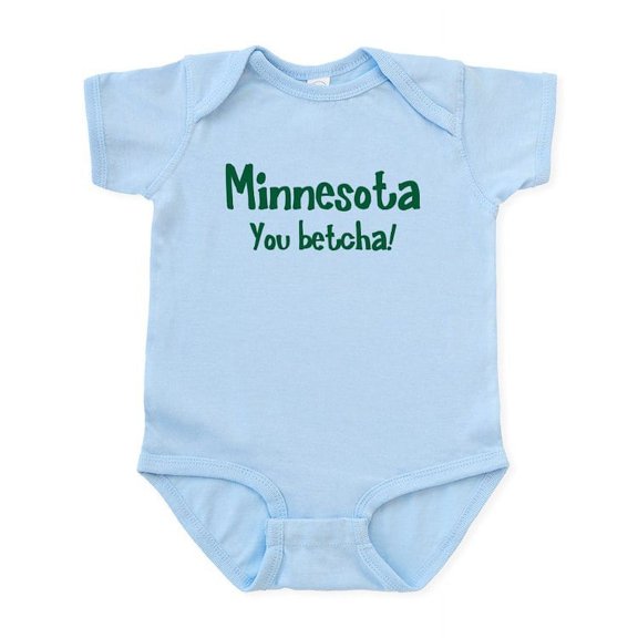 CafePress - Minnesota You Betcha Infant Bodysuit - Baby Light Bodysuit, Size Newborn - 24 Months