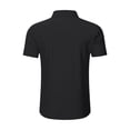 thumbnail image 4 of Causal Button Down Shirts for Men Short Sleeve Collared Cargo T Shirts Breathable Beach Vacation Cotton Linen Tees Multi-Pocket, 2XL, 4 of 9