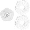 thumbnail image 2 of Piezas de Repuesto de aspiradora robótica, paño de mopa de limpieza suave con fuerte absorción de agua, Compatible con W1, 2 of 5