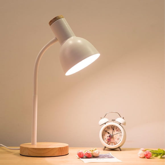 Lámpara de Escritorio WLHONG LED con 3 Modos de Color y Cuello Flexible