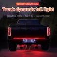 thumbnail image 6 of 78 Inch Truck Tailgate Strip Light LED Bar Signal Break Reverse, Arrow Design Turn Signal Strip, Red & Amber Sequential Lighting, Waterproof Flexible Tailgate Light for Car (Pickup Truck Head,78in), 6 of 9