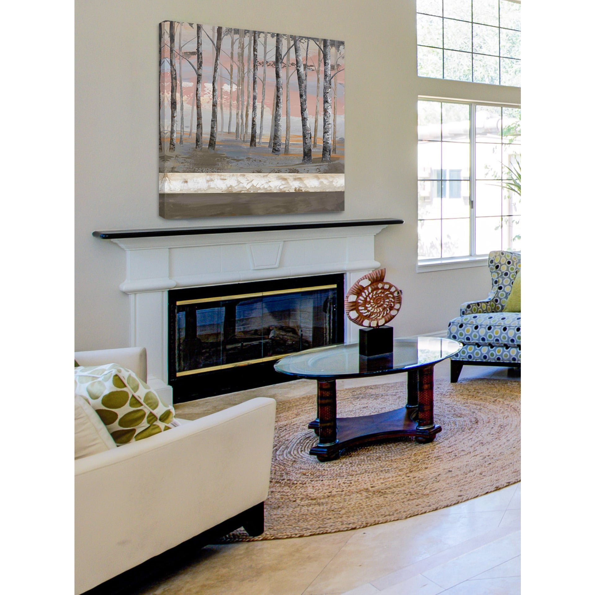 Marmont Hill "Valley Grove I" by Julie Joy Painting Print on Canvas