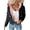 Black, variant on Women'S Parka Coat Plus Size Winter Warm Fleece Lined Anoraks Thicken Hooded Outerwear Khaki XXL