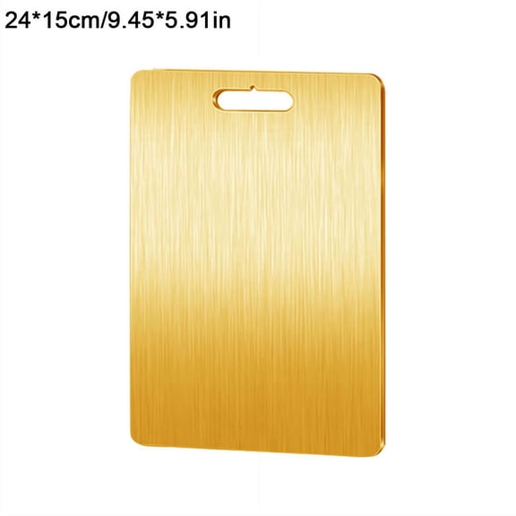 Stainless Steel Cutting Board,Extremely & Scratch Resistant ,Thick Cutting Board,Effortless Cleaning & Dishwasher Safe,for cutting Meat, Fruit, Vegetables