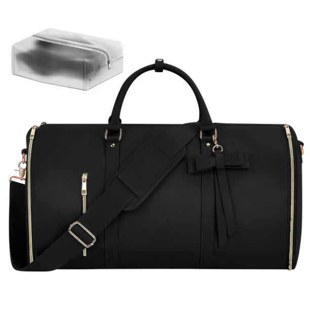 Organizadores y almacenamiento de armarios, organización y almacenamiento, contenedores de almacenamiento, bolsas de ropa para viajes para mujeres, bolsa de lona para ropa, convertible, plegable, en 1