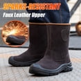thumbnail image 5 of AUXDIQ Steel Toe Work Boots for Men Women Non Slip Industrial Safety Shoes for Construction, 5 of 5