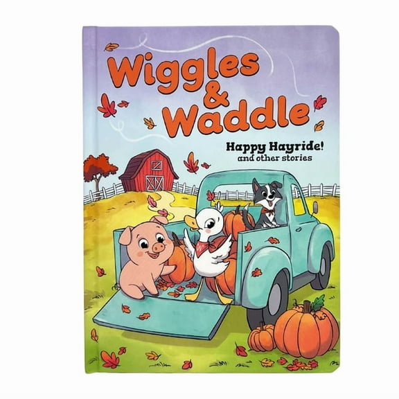 Wiggles & Waddle: Happy Hayride!: And Other Stories, (Paperback)