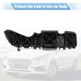 thumbnail image 5 of 1Pcs Front Right Bumper Bracket for Hyundai Accent 2012-2017 86514-1R000 Plastic Black, 5 of 7