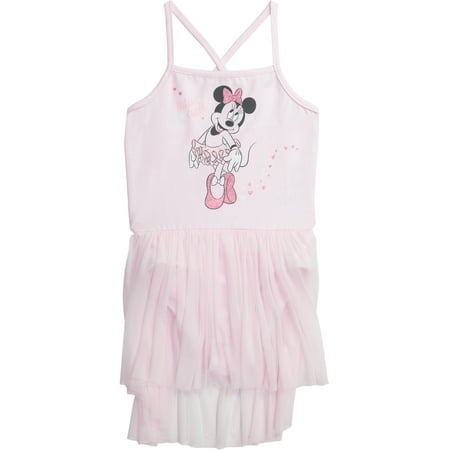 Disney Princess Toddler Girls' Ballet Minnie Mouse Pink Camisole Dress (Best Disney Fancy Dress)