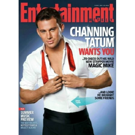 Channing Tatum Poster entertainment weekly 16