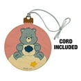 thumbnail image 2 of Care Bears Grumpy Bear Wood Christmas Tree Holiday Ornament, 2 of 7