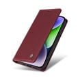 thumbnail image 2 of Funda para iPhone 15 Plus Estuche de Cuero PU Tipo Cartera con Ranuras para Tarjetas y Cierre Magnético, 2 of 5