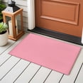 thumbnail image 5 of Pink Area Rugs 2x3 for Living Room, Farmhouse Solid Pink Color Modern Art Non Slip Washable Rug Runner, Low Pile Indoor Floor Carpet Mat Bathroom Rugs for Bedroom, Kids Room, 5 of 9