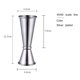 thumbnail image 1 of Naiovety Jigger de barra de cóctel, Jigger de diseño japonés de acero inoxidable, taza medidora de doble espíritu para Bar en casa, accesorios para Barra de herramientas No.1 Naiovety HA028391-01, 1 of 1