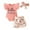 Pink, variant on Gubotare New Born Clothes Baby Girl Baby Girl Summer Clothes Cute Ruffle Sleeve Romper & Shorts Set for & Toddlers Soft Cotton Outfits 0 3 6 9 12 18 24 Months (Beige,Size 0-3 Months)