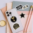 thumbnail image 4 of 50 PCS 2026 Graduation Stickers, Waterproof Black & Gold Foil Graduation Decals for Laptop, Luggage, Skateboard, Phone, Fridge, Trendy Stickers for Teens, Adults, Graduates, 4 of 8