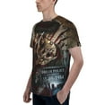 thumbnail image 6 of Horror Freddy Krueger Shirt 3d Printed T Shirt Crewneck Short Sleeve Top Tees For Mens, 6 of 8