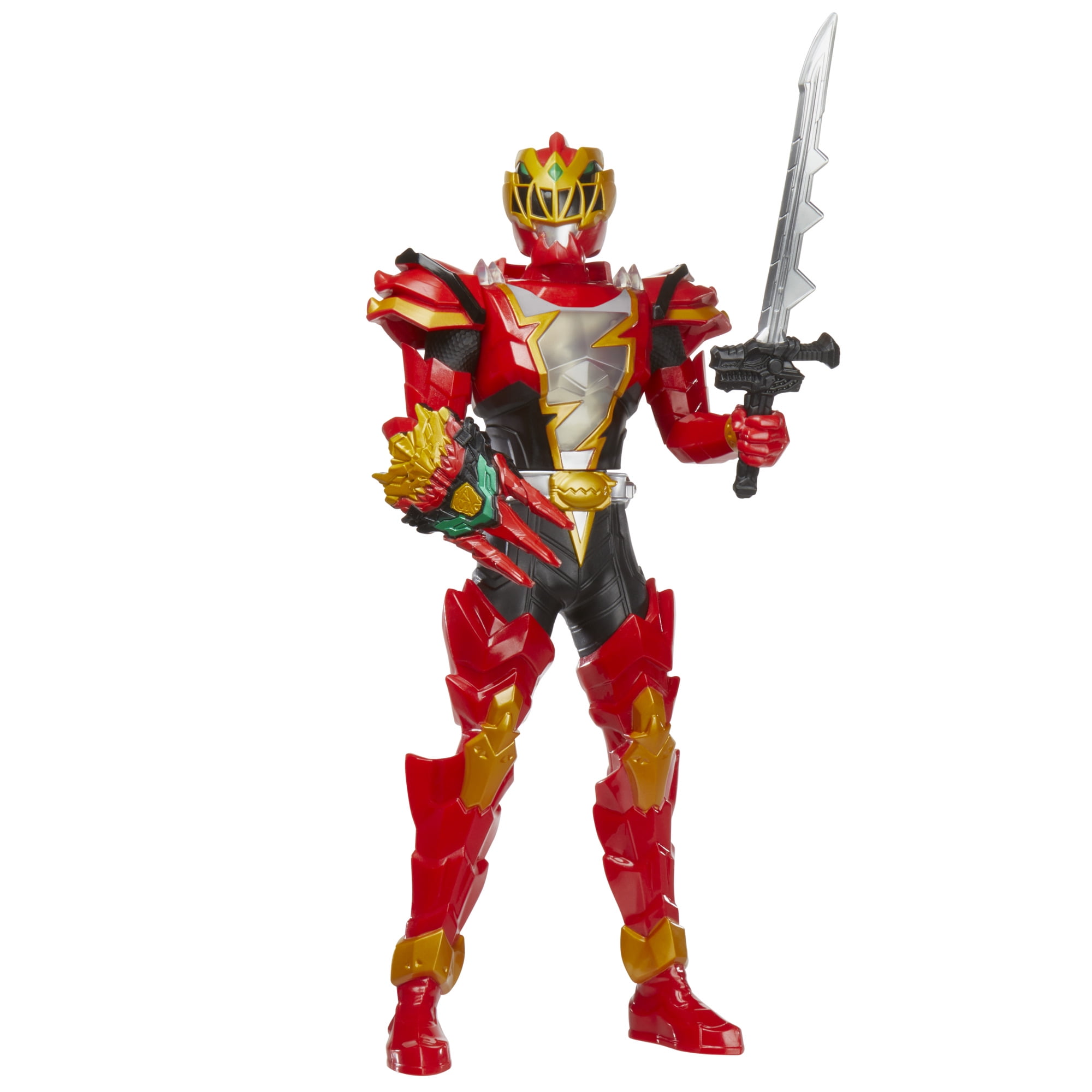 Power Rangers Dino Fury Spiral Strike Red Ranger Action Figure, Toys for 4 Years and Up