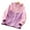 Purple, variant on Esaierr 3-15Y Autumn Winter Colorblocking Fleece Jacket for Kid Toddler Boys Girls Warm Hooded Coats Teenagers Long Sleeve Cozy Outwear