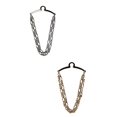 thumbnail image 2 of Competition Inc.  Double Figaro Link Style Tie Chain (Men's), 2 of 2