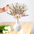 thumbnail image 4 of Under $5 Easter Table Decor Artificial Easter Flowers Easter Sprays With Easter Eggs And Berries Spring Floral Stems Twig Branches For Easter Arrangement Centerpiece, 4 of 6