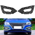 thumbnail image 2 of Car Right Front Bumper Fog Light Cover Bezel Fog Lamp Grille With Hole Replacement For Saic I5, 2 of 5