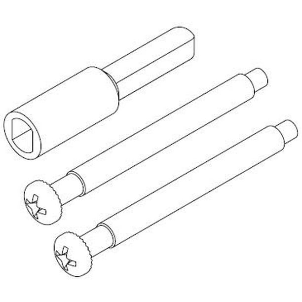 Kwikset 81714 21/4" Thick Door Screw Pack For All Kwikset Signatures