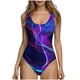 thumbnail image 3 of TaTaai Beach Vacation Essential, Women's Floral Print Strappy Bikini with Removable Padded Bra, High Cut Backless Design for Summer and Pool Fun Gift, 3 of 6