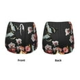 thumbnail image 6 of Goofa Butterfly with Fowers Printed Women 2 in 1 Running Shorts,Quick Dry Athletic Workout Shorts,High Waisted Athletic Shorts with Liner Pockets-XX-Large, 6 of 9