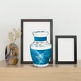 thumbnail image 4 of MUKTIVE Fishing Silhouette Keepsake Urns for Human Ashes, Blue Galaxy Small Burial Urn for Adult Ashes, Decorative Cremation Urns, Remembrance Gift for Loss of Mom (3 Inch), 4 of 7