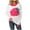 White, variant on Women's Strawberry Knit Sweater Soft Acrylic Pullover Loose Fit Casual Top Round Neck Comfort Wear Pink Fruit Pattern S-XL