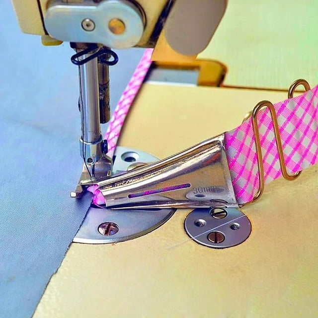 Cuadros Decorativos Carpeta de encuadernación de bordes curvos para máquina de puntada de Ehuebsd cerradura carpeta de encuadernación de bordes curvos accesorios para máquina 4 tamaños