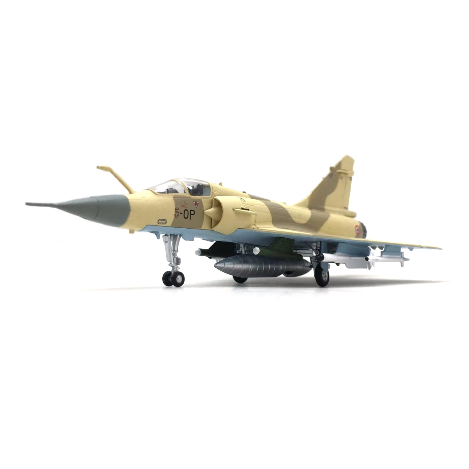 French Air Force Mirage 2000 Diecast Model Airplane for Father's Day Aviation-Themed Gift