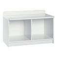 thumbnail image 2 of ClosetMaid Cubeical 149400 Heavy Duty Wood 2-Cube Storage Bench, White (2 Pack), 2 of 5