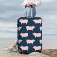 thumbnail image 7 of Hirioo Pig 1 for Elasticity Suitcase Cover (No luggage Included) Durable Luggage Protector Fits 18-32 Inch Luggage-Small, 7 of 7