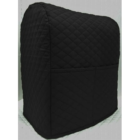 

Quilted Cover Compatible with Farberware 4.7qt Stand Mixer by Penny s Needful Things (Black)