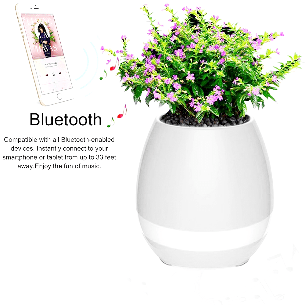 Smart music flower pot bluetooth instructions 2025