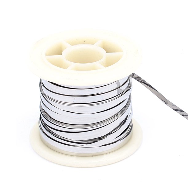 7.5M 24.6Ft 0.2x3mm Nichrome Flat Heater Wire for Heating Elements