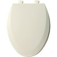 thumbnail image 4 of Bemis Elongated Enameled Wood Toilet Seat in Biscuit with Easy•Clean? Hinge, 4 of 5