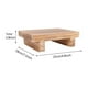 thumbnail image 4 of Taburete de madera para mesita de noche, taburete para dormitorio, taburete multiusos, 4 of 8