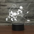 thumbnail image 4 of Abstractive 3d Playing Ice Hockey Ilusión óptica Night Light 7 Color Change Touch Switch Usb Powered Led Lámpara de escritorio de acrílico para regalo de cumpleaños de vacaciones Feliz Sencillez, 4 of 4