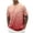 Red, variant on Men's T-Shirts Gradient Color Casual Shirts Classic Crew Neck Short Sleeve Tees (Red L)