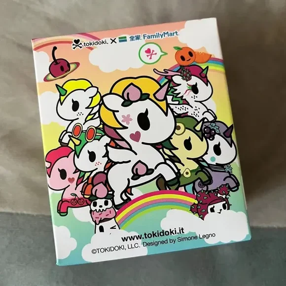 Tokidoki Kawaii Cute Unicorn Blind Box Keychain Pendant Doll Gifts Toy Model Anime Figures Collect Ornaments